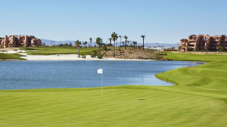 Golf course fairway in Los Alcazares area